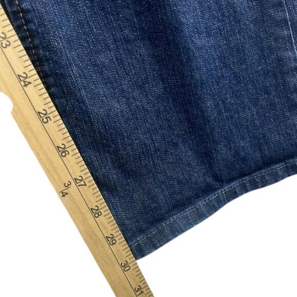 Banana Republic Jeans Bootcut Mid Rise Dark Wash Women's Size 6 - Picture 5 of 10